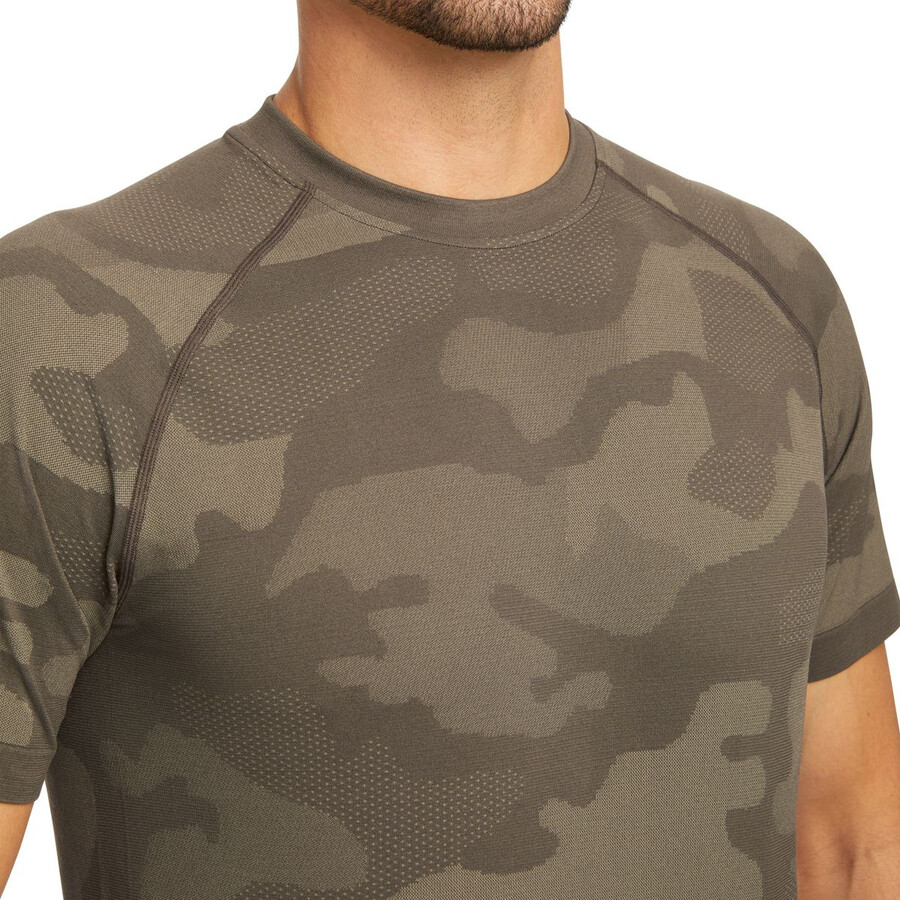 camo nät crew neck undertröja