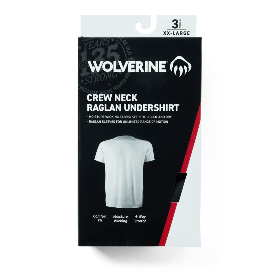 multipack crew neck undertröja