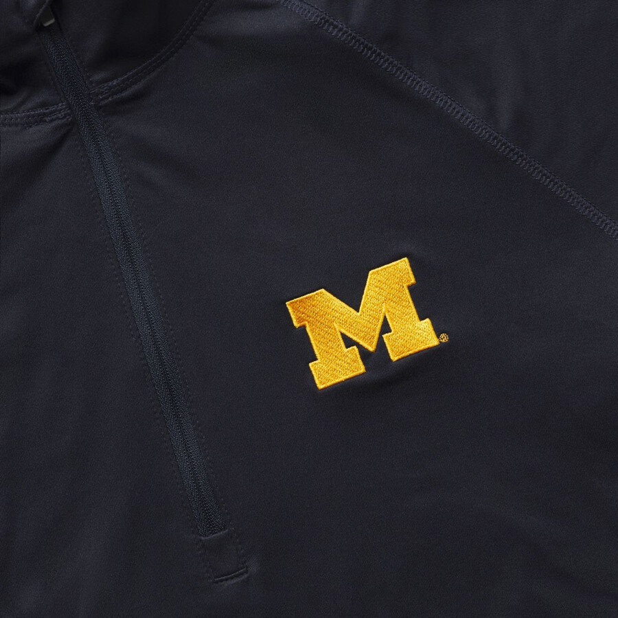 wolverine x tappra university of michigan sun-stop eco halv zip