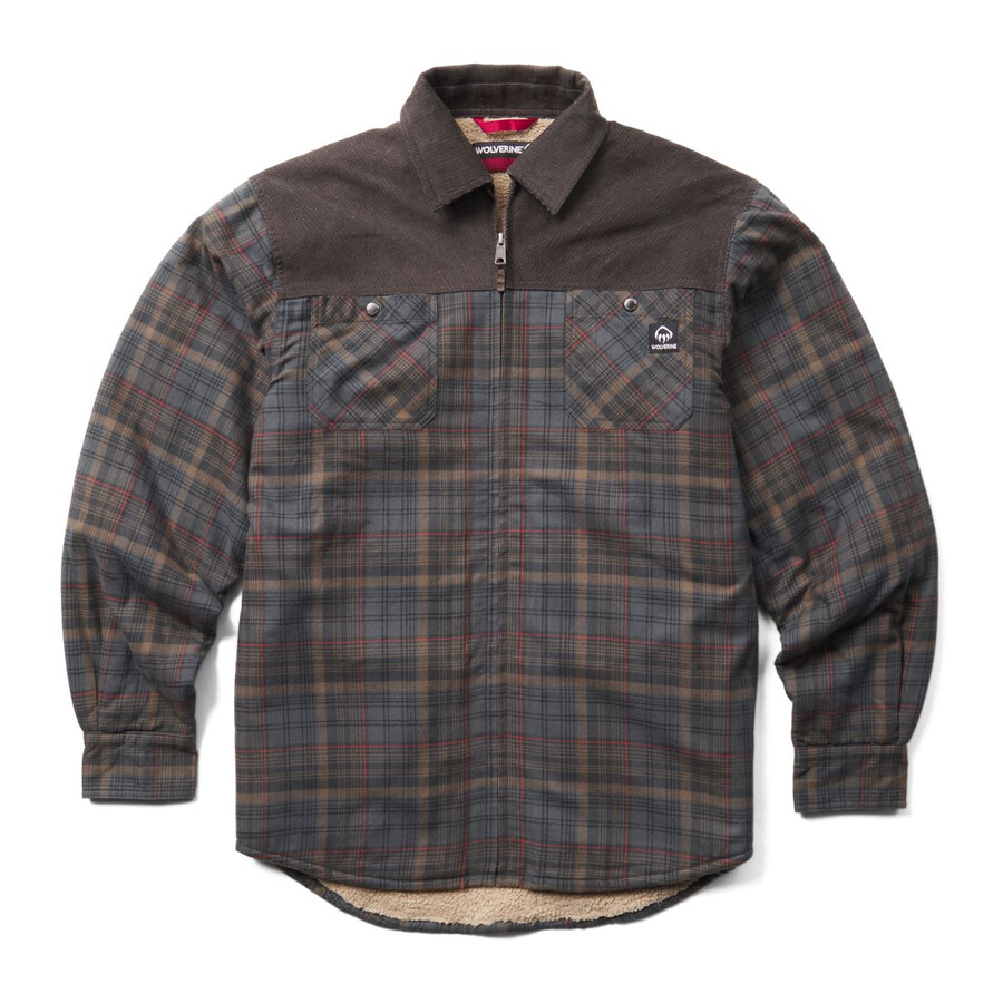 marshall iii sherpa zip tröja jac