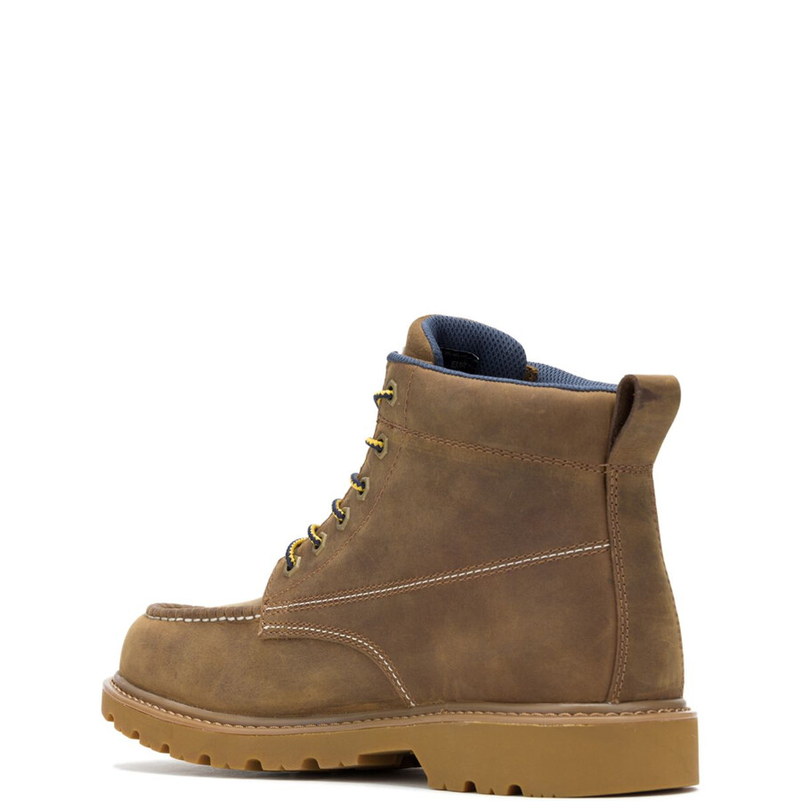 wolverine x tappra university of michigan floorhand moc toe arbete boot