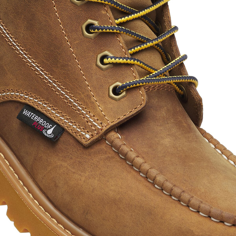 wolverine x tappra university of michigan floorhand moc toe arbete boot