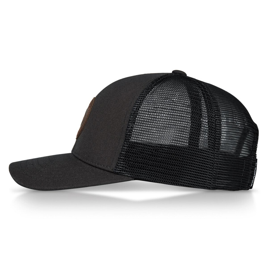 1883 läder patch trucker keps
